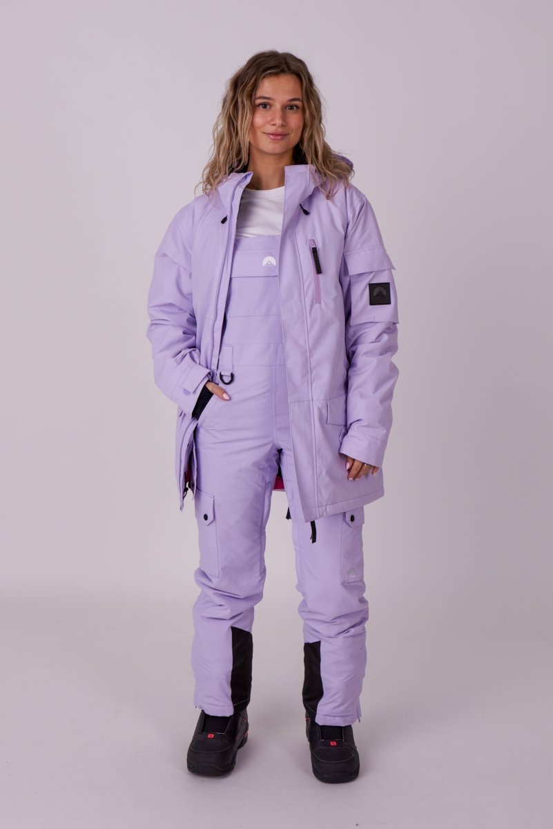 Yeh Girl Bib Pant - Lavender - OOSC Clothing