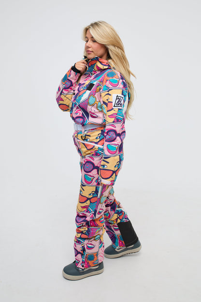 Comic Book Candy - Shaped Women's Ski Suit