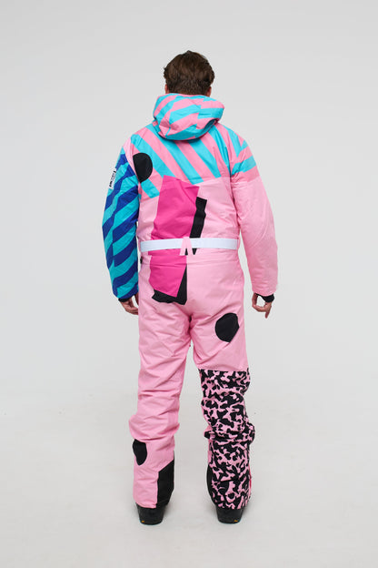 Penfold In Pink Ski Suit - Men's