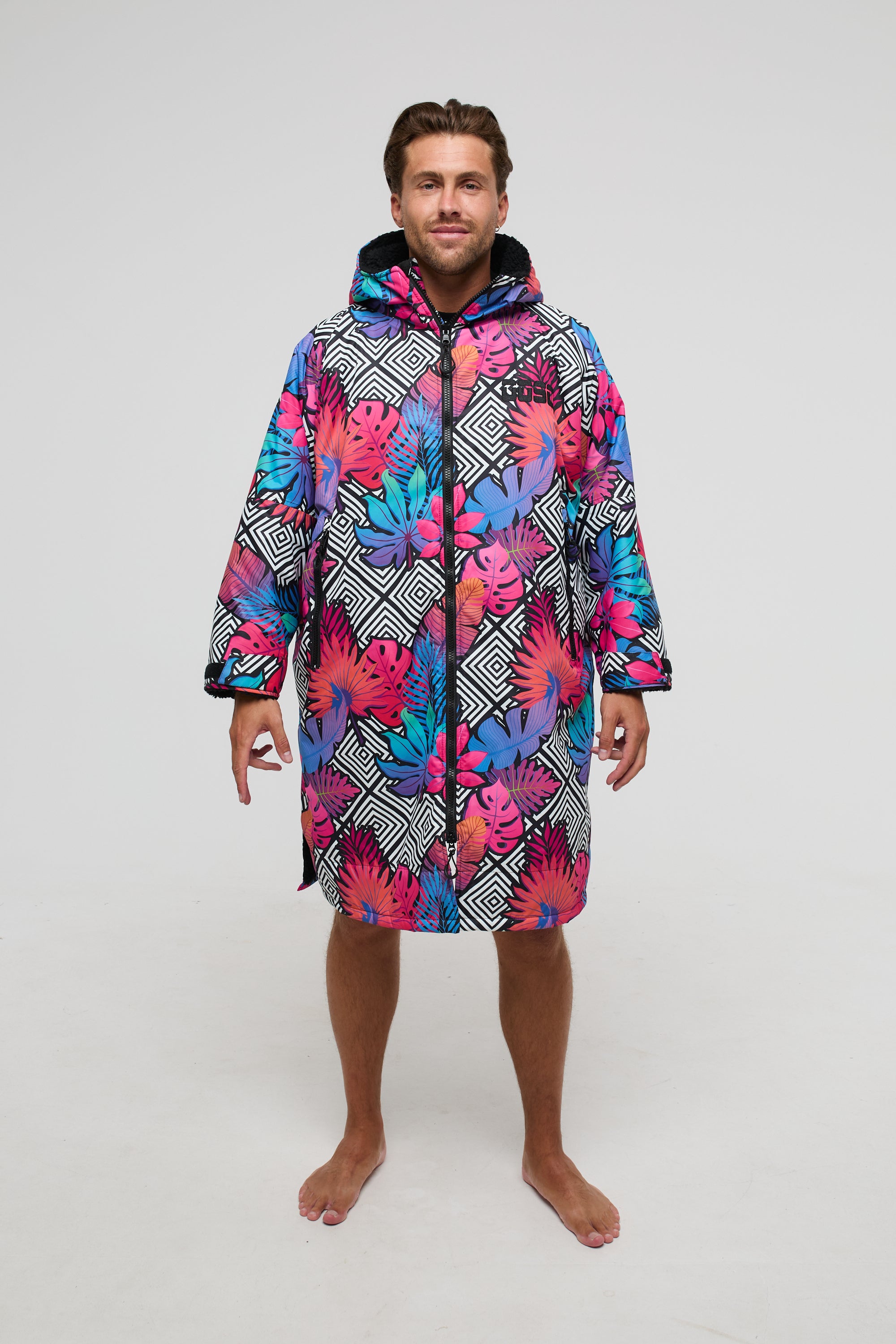 B.I.G. P.O.P.P.A. Recycled Sherpa Lined Changing Robe - Men's