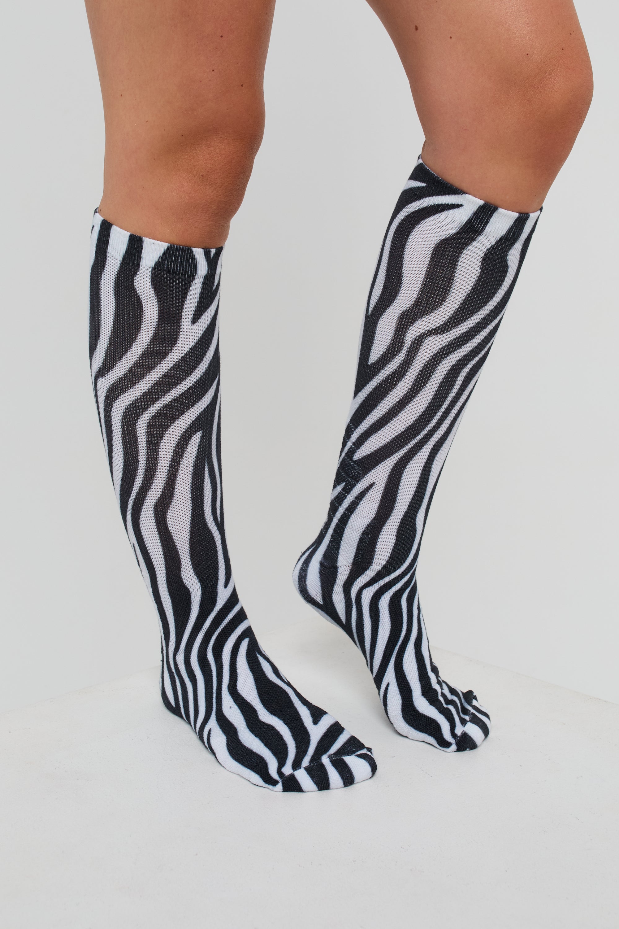 Hotel California Zebra Print Ski / Snowboard Sock