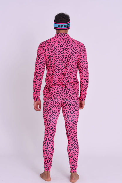 Baselayer Pant - Hotel California Pink Leopard Men's