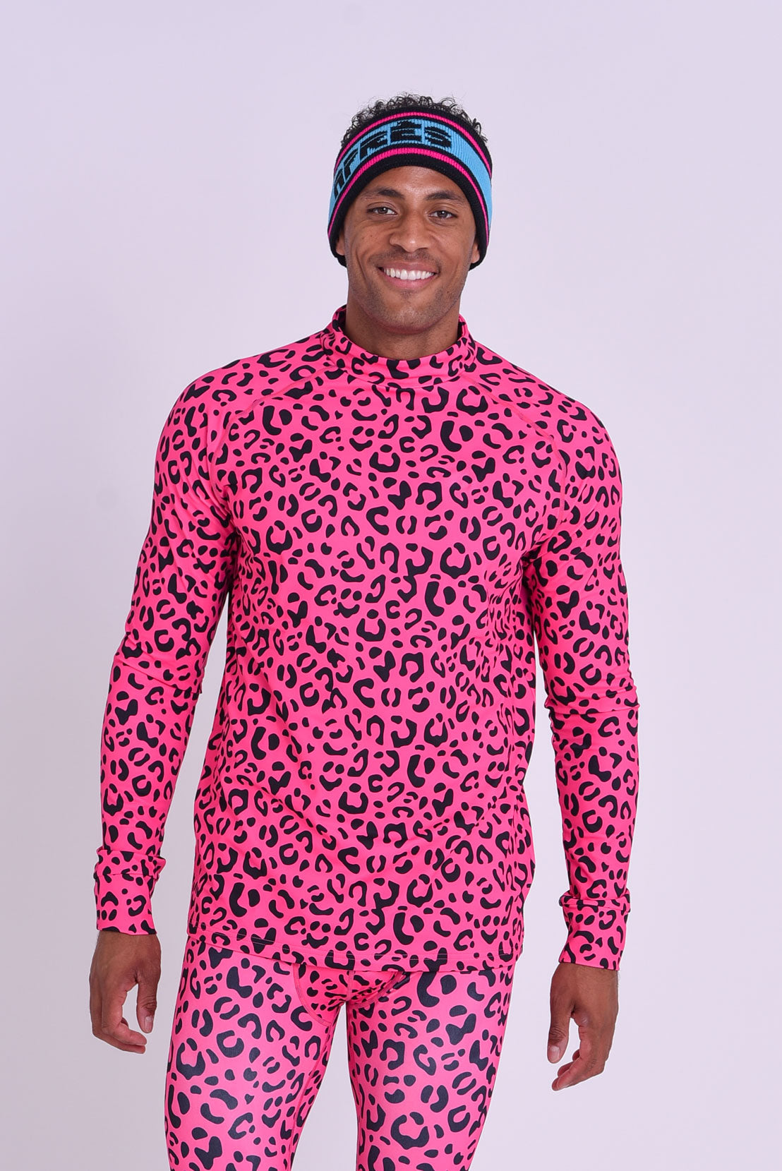 Baselayer Top - Hotel California Pink Leopard Men's