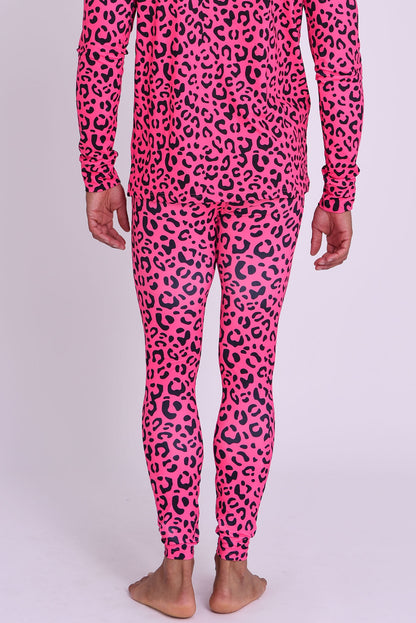 Baselayer Pant - Hotel California Pink Leopard Men's