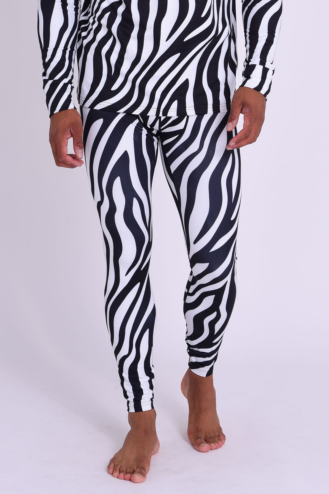 Baselayer Pant - Hotel California Zebra Print Men's