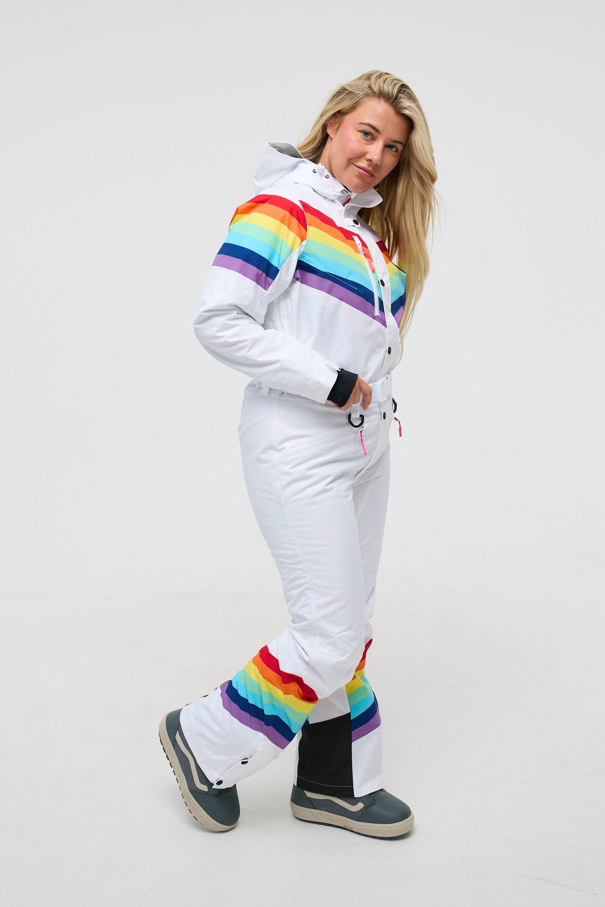 Rainbow Road Shaped Women's Ski Suit