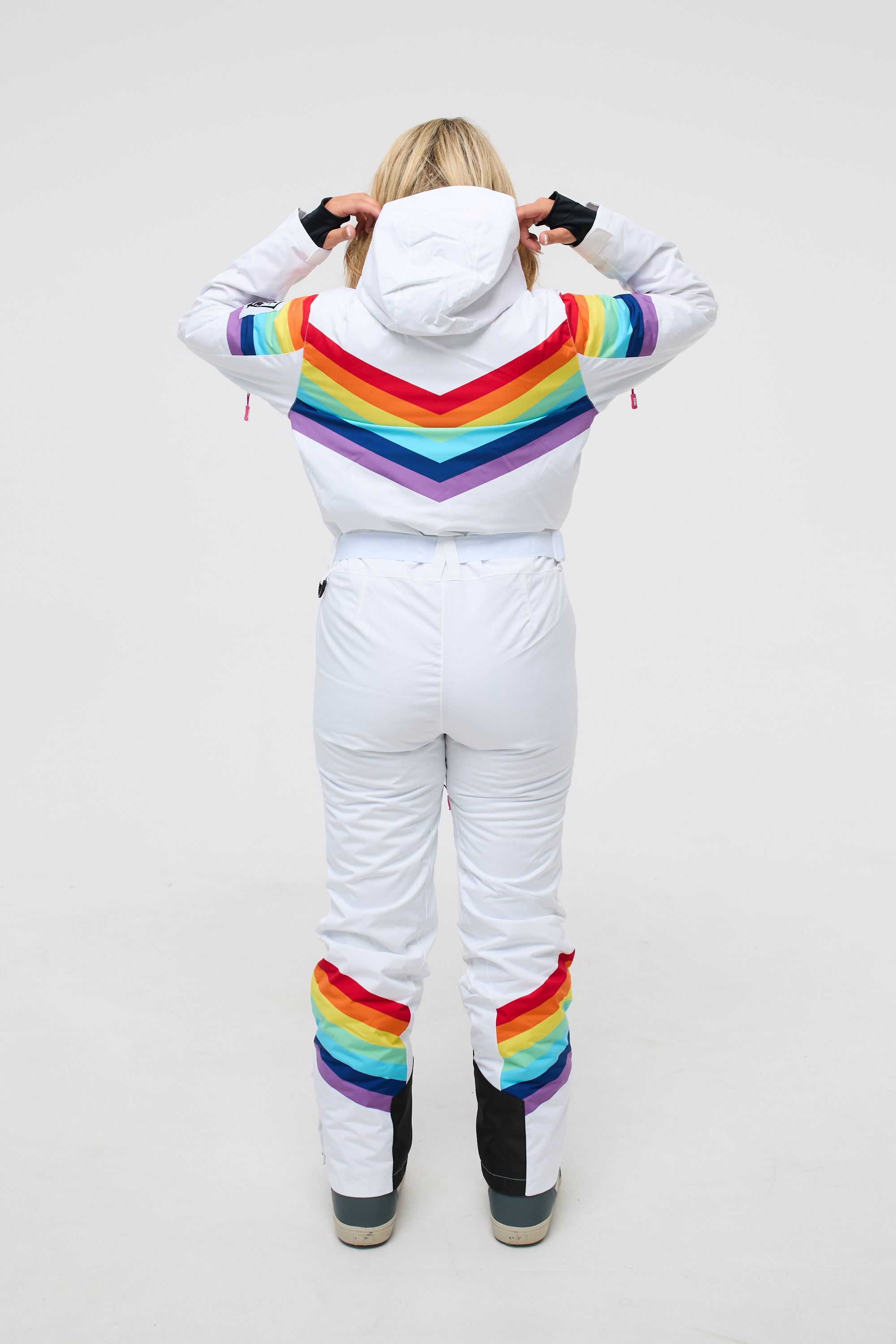 Rainbow Road Shaped Women's Ski Suit