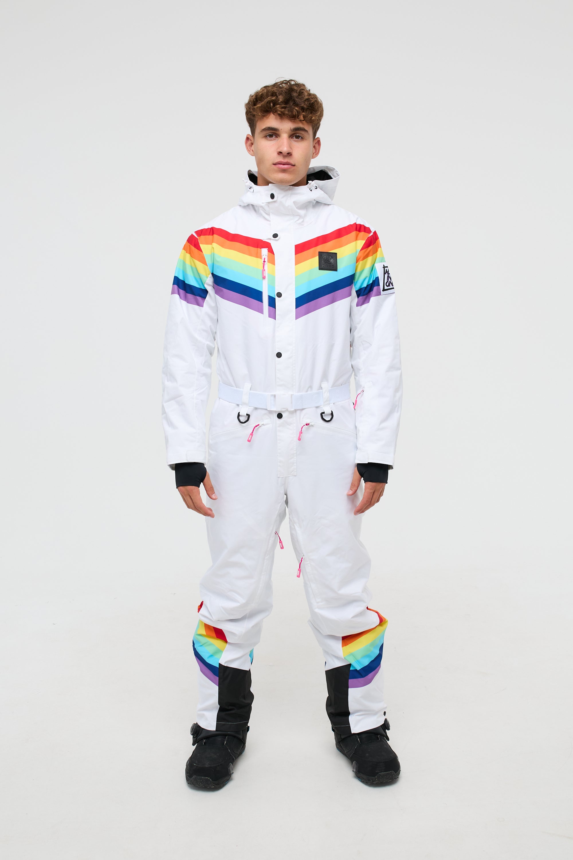 Rainbow Road Ski Suit - Mens