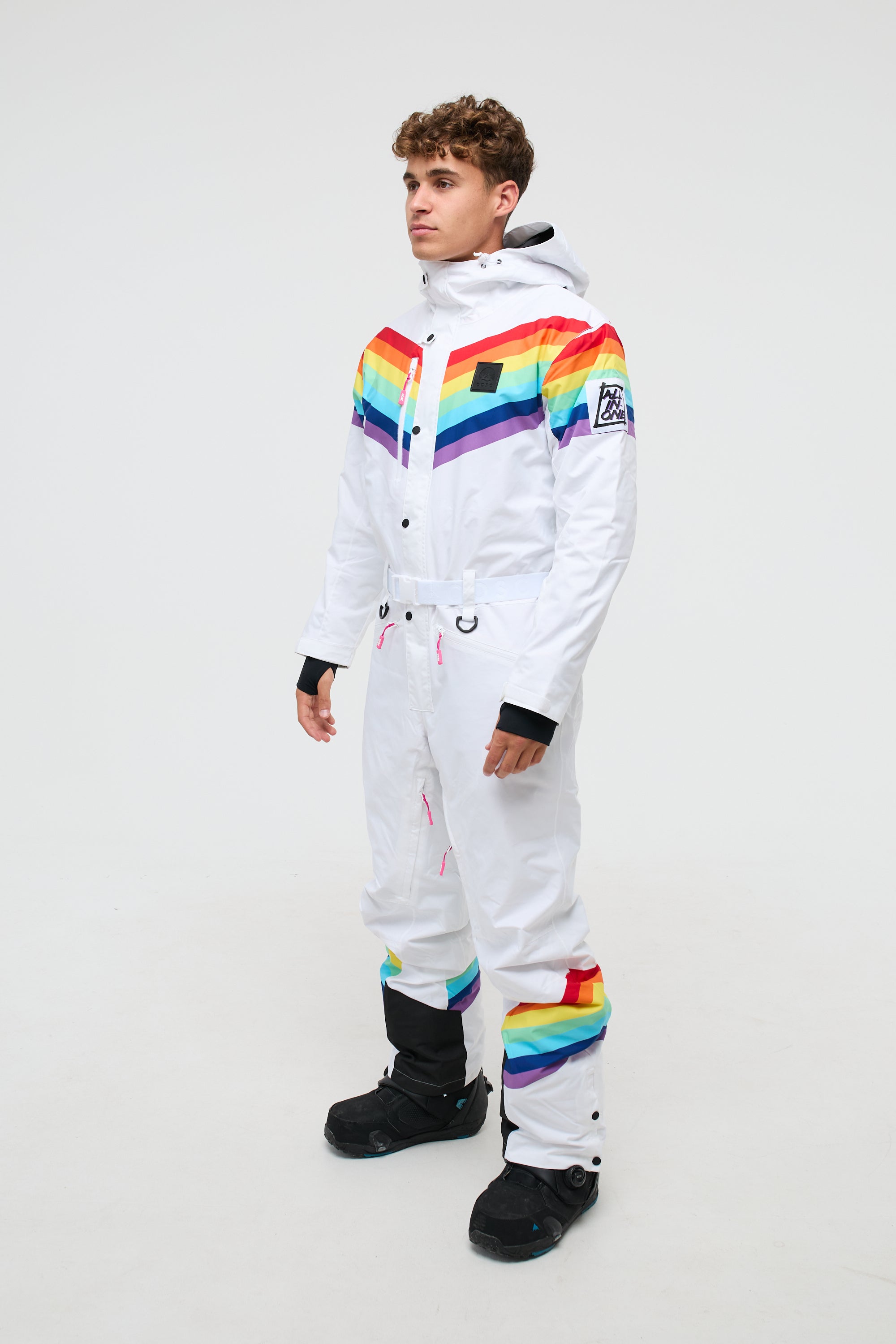 Rainbow Road Ski Suit - Mens