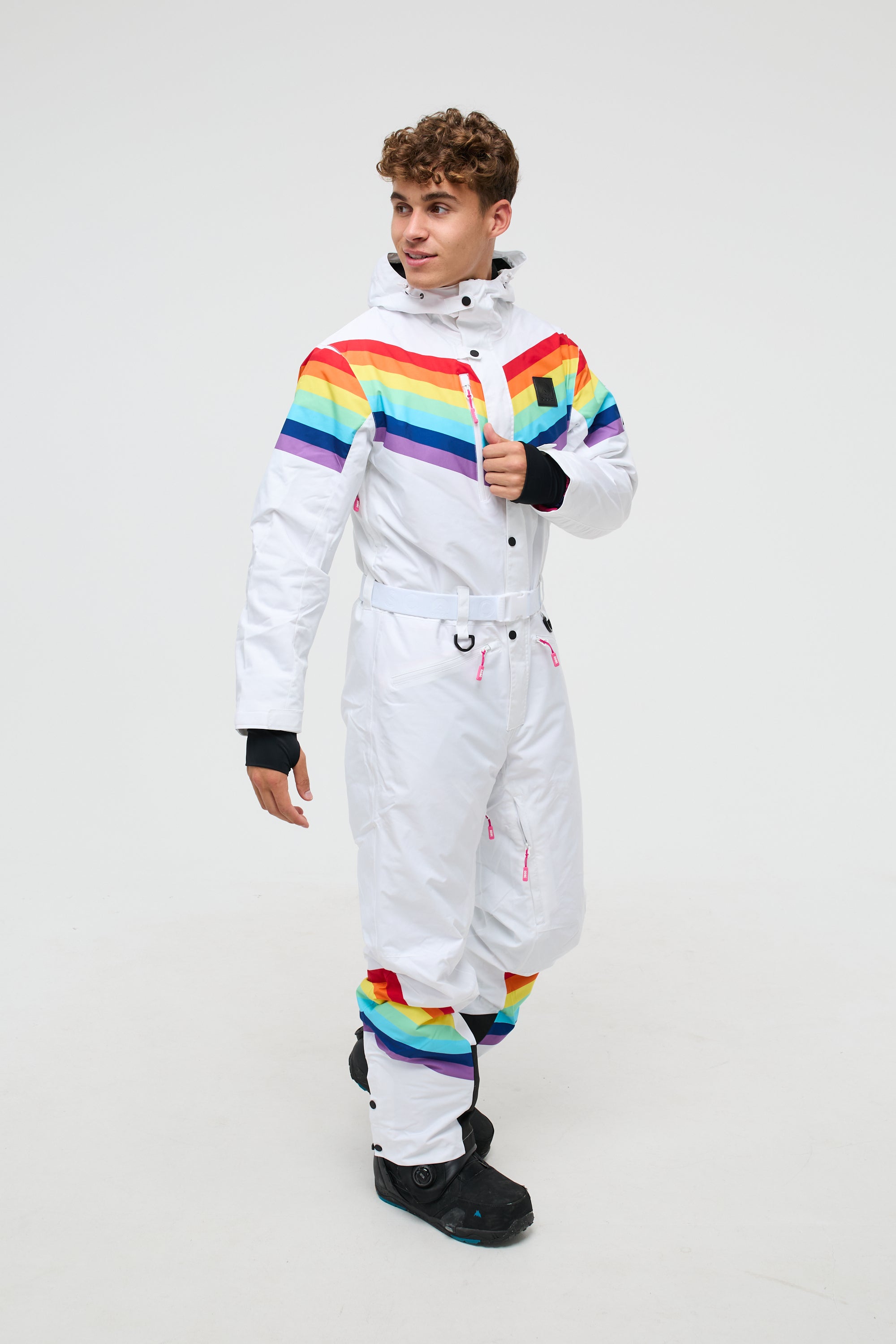 Rainbow Road Ski Suit - Mens