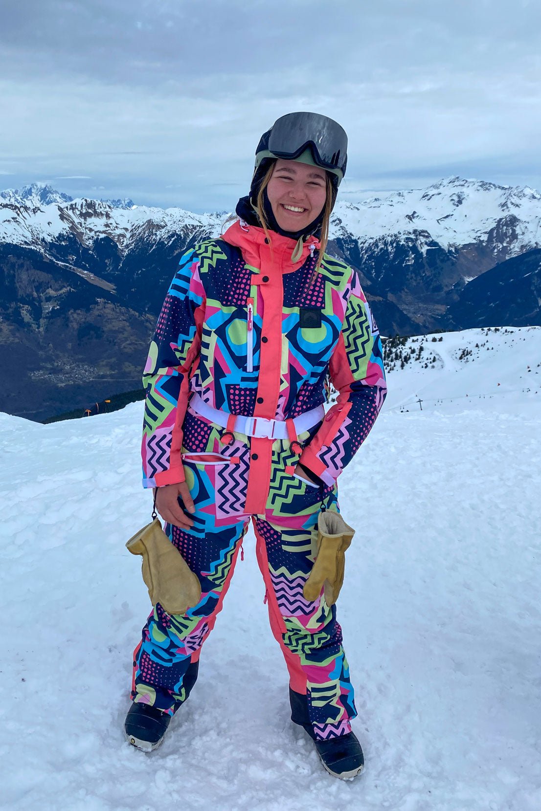 Saved by The Bell Shaped Women's Ski Suit