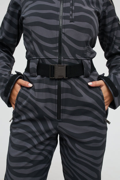 Chic Ski Suit - Black Tiger