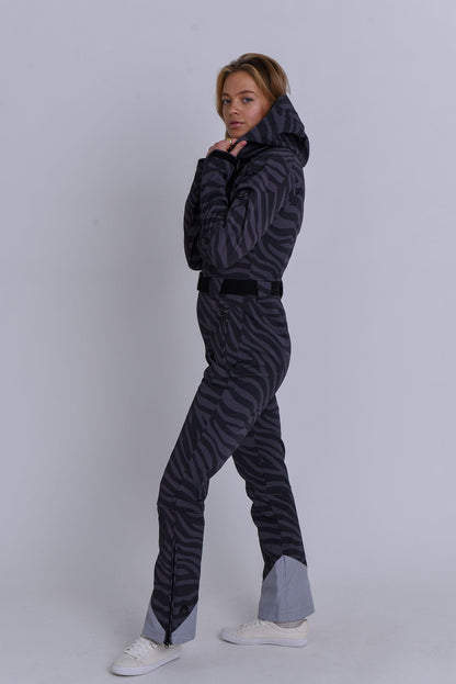 Chic Ski Suit - Black Tiger