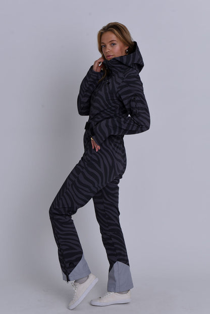 Chic Ski Suit - Black Tiger