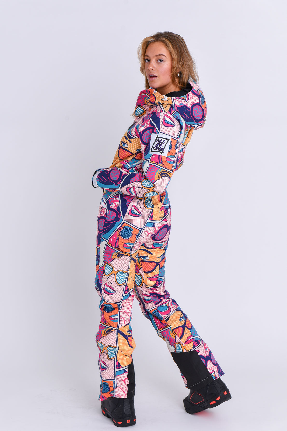 Comic Book Candy Ski Suit - Women's