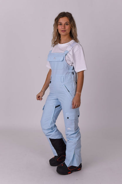 Yeh Girl Bib Pant - Ice Blue - OOSC Clothing