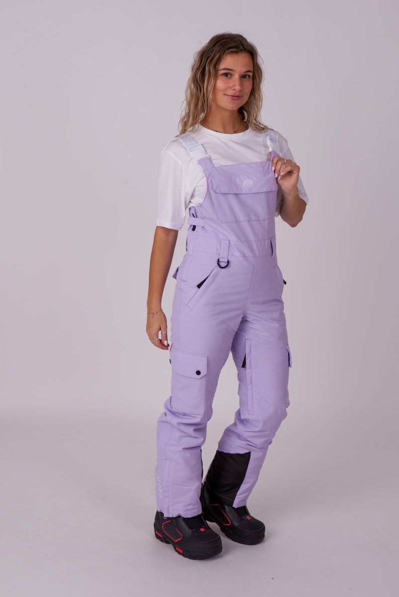 Yeh Girl Bib Pant - Lavender - OOSC Clothing