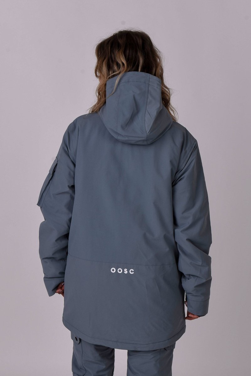 Yeh Girl Ski & Snowboard Jacket - Grey - OOSC Clothing