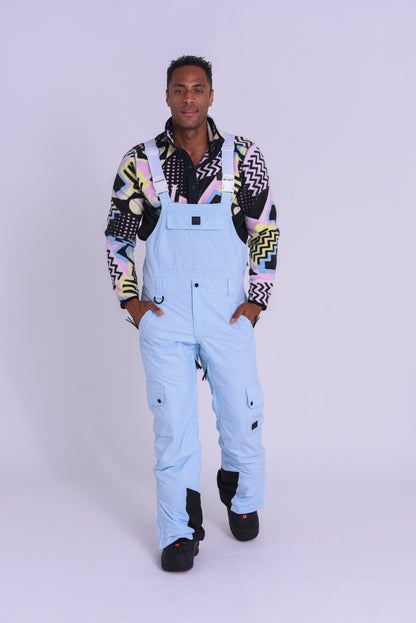 Yeh Man Bib Pant Ice - Blue - OOSC Clothing