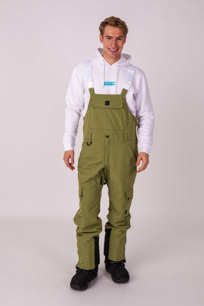 Yeh Man Bib Pant - Khaki - OOSC Clothing