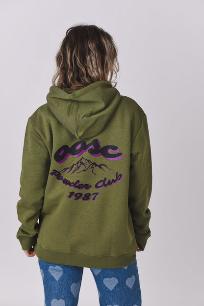 Powder Club Hoodie - Khaki