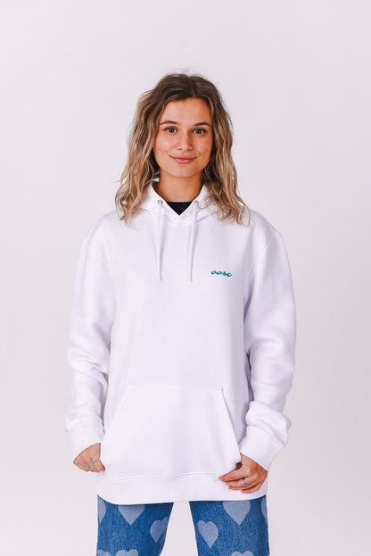 Powder Club Hoodie - White