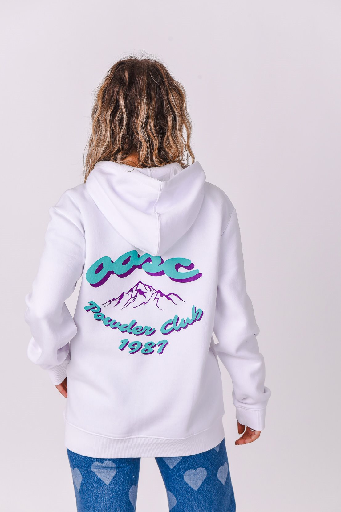 Powder Club Hoodie - White