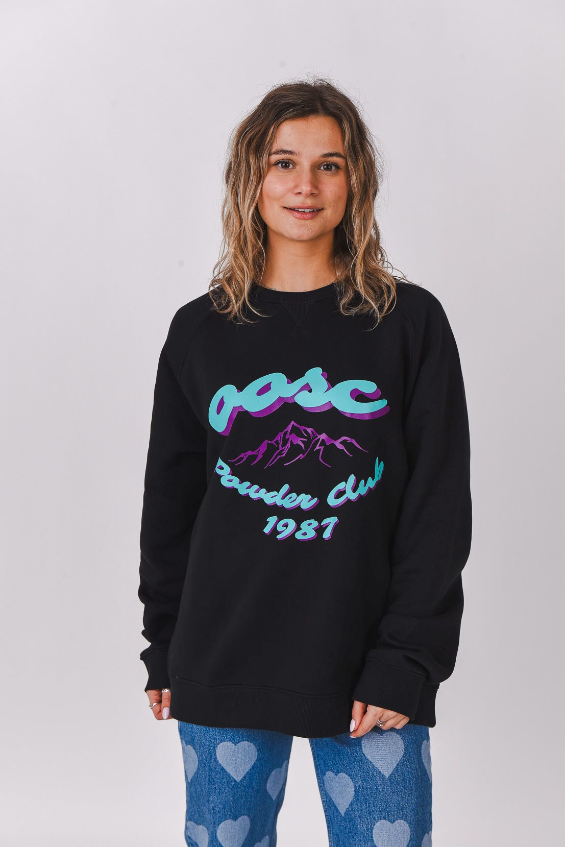 Powder Club Sweatshirt - Black