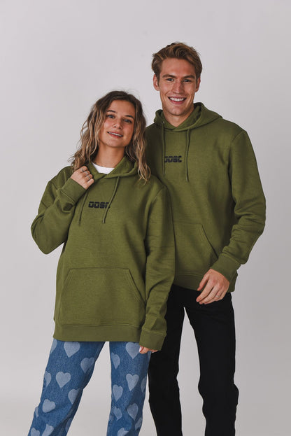 Retro OOSC Hoodie - Khaki