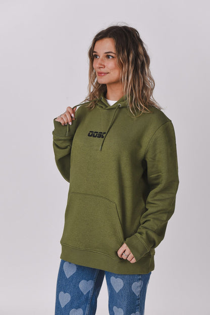 Retro OOSC Hoodie - Khaki