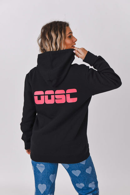 Retro OOSC Hoodie - Black