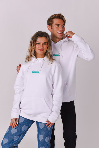 Retro OOSC Hoodie - White