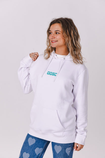 Retro OOSC Hoodie - White