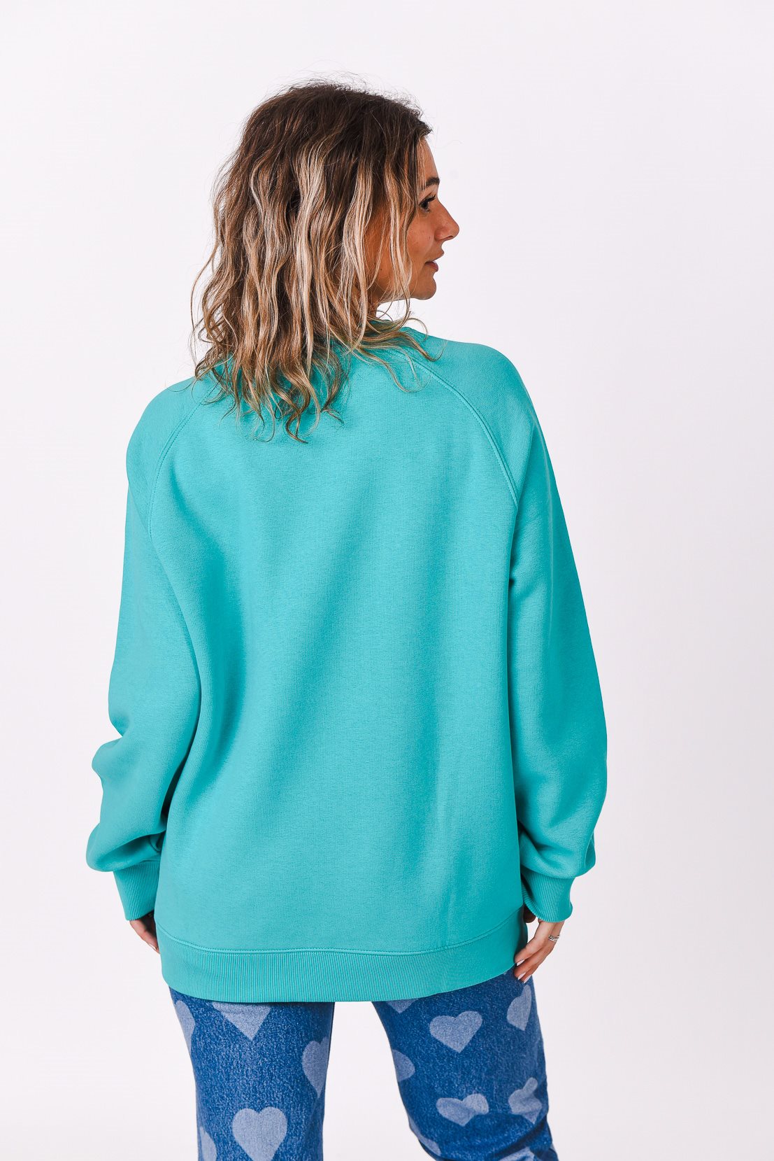 Powder Club Sweatshirt - Aqua