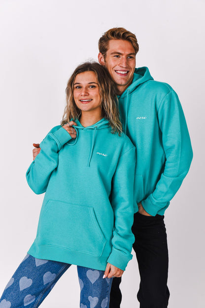 Powder Club Hoodie - Aqua