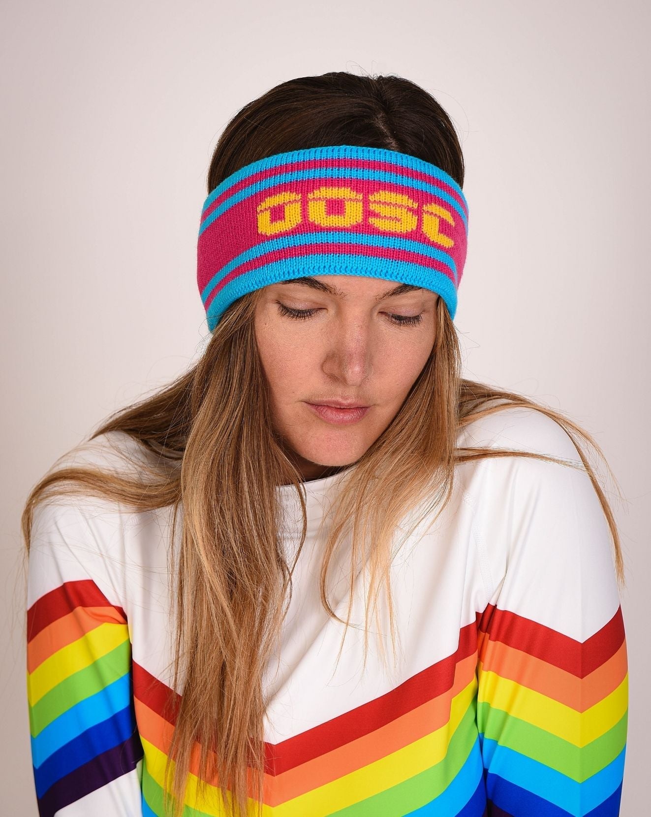 OOSC Après Headband - Blue, Pink, Yellow